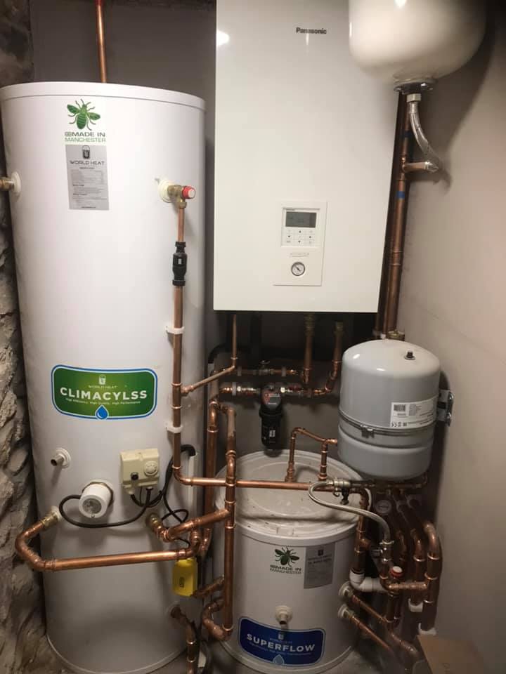 Renewable heating installation completed by Eco Heat ASHP Ltd