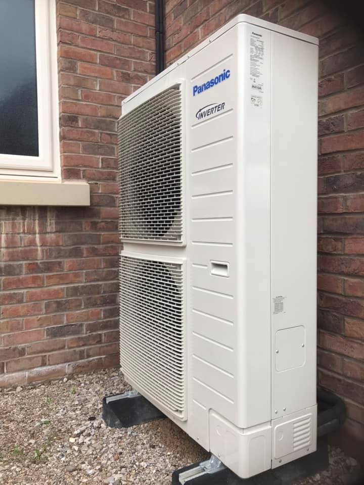 Renewable heating installation completed by Eco Heat ASHP Ltd