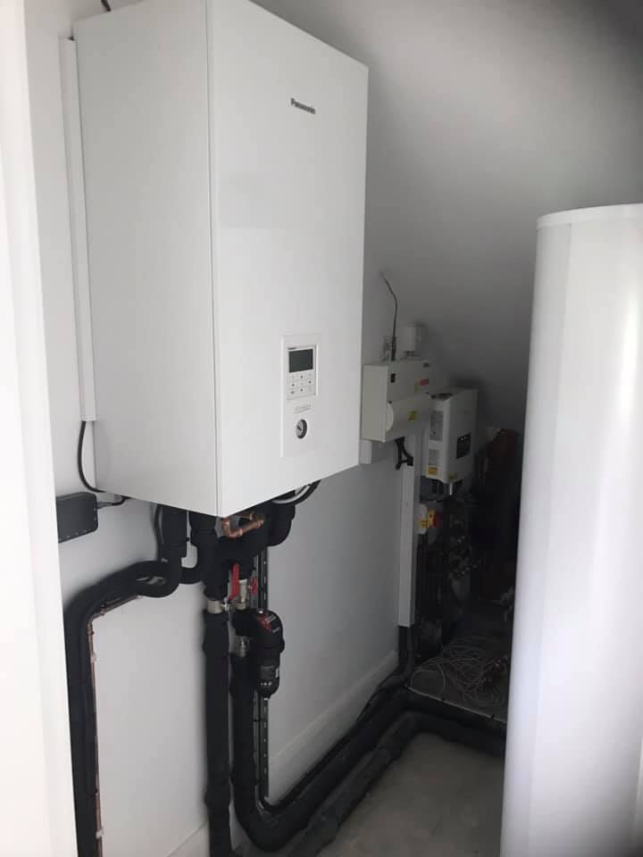 Renewable heating installation completed by Eco Heat ASHP Ltd