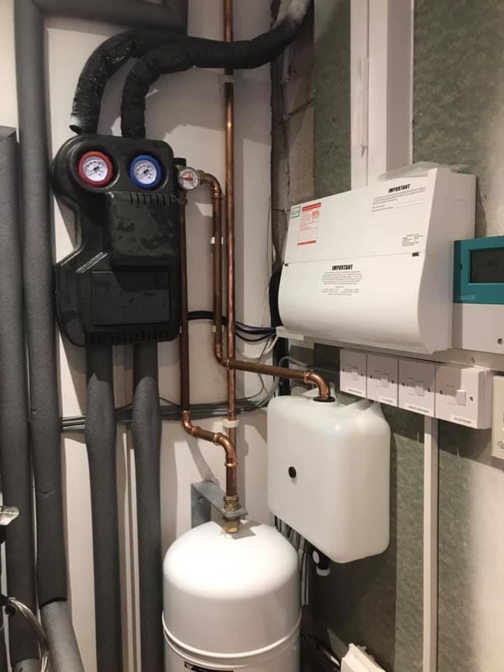 Renewable heating installation completed by Eco Heat ASHP Ltd