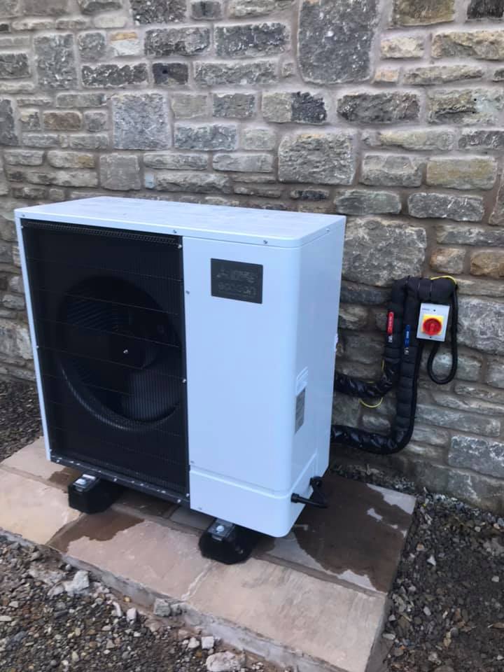 Renewable heating installation completed by Eco Heat ASHP Ltd