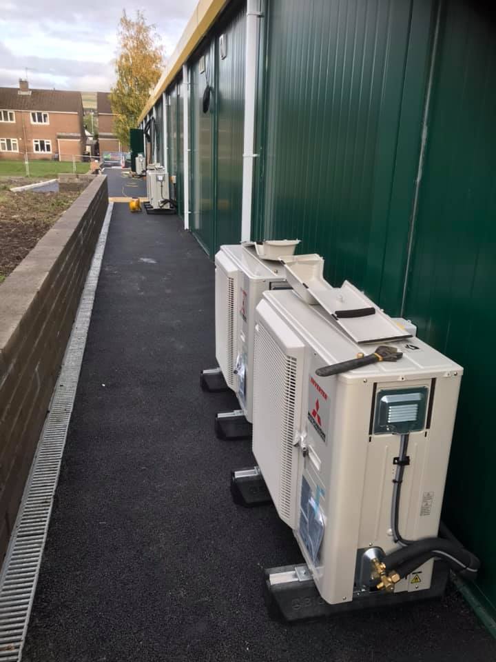 Renewable heating installation completed by Eco Heat ASHP Ltd