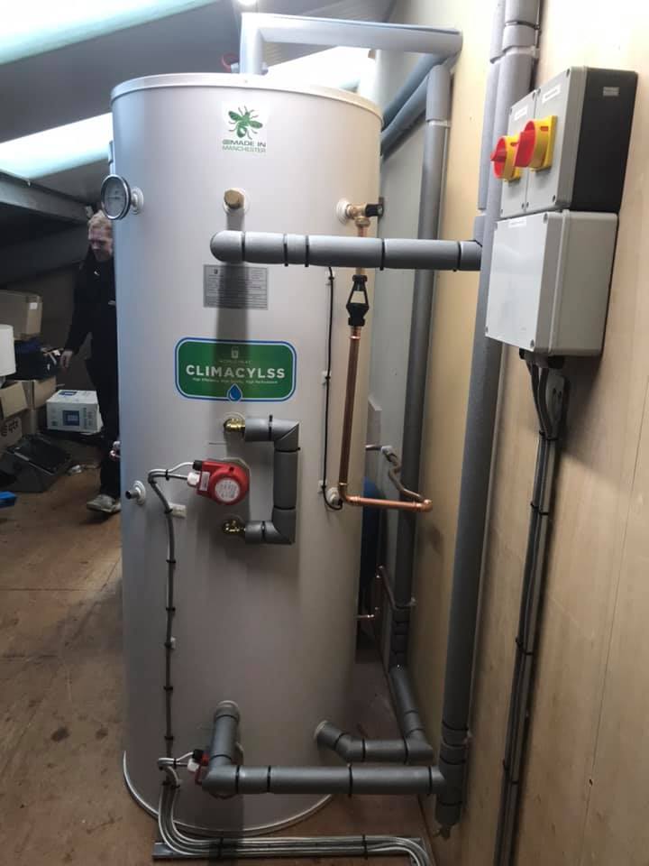 Renewable heating installation completed by Eco Heat ASHP Ltd