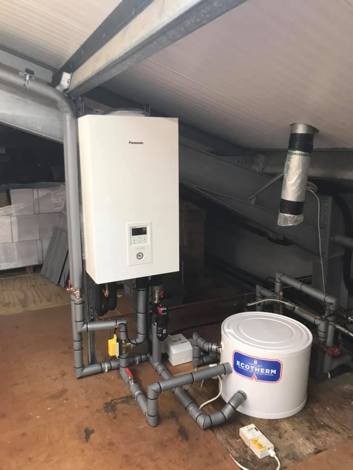 Renewable heating installation completed by Eco Heat ASHP Ltd