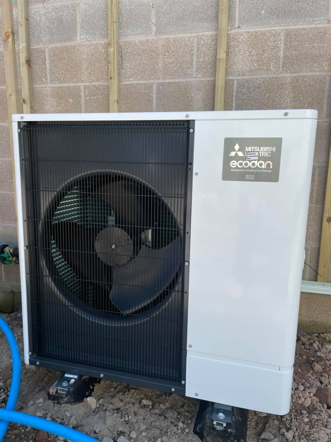 Renewable heating installation completed by Eco Heat ASHP Ltd