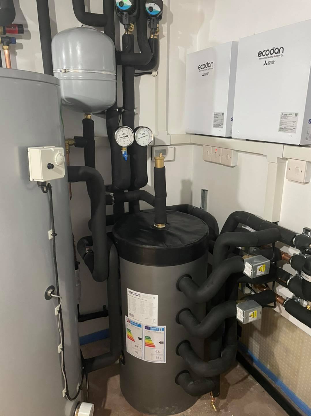 Renewable heating installation completed by Eco Heat ASHP Ltd