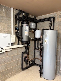 Renewable heating installation completed by Eco Heat ASHP Ltd