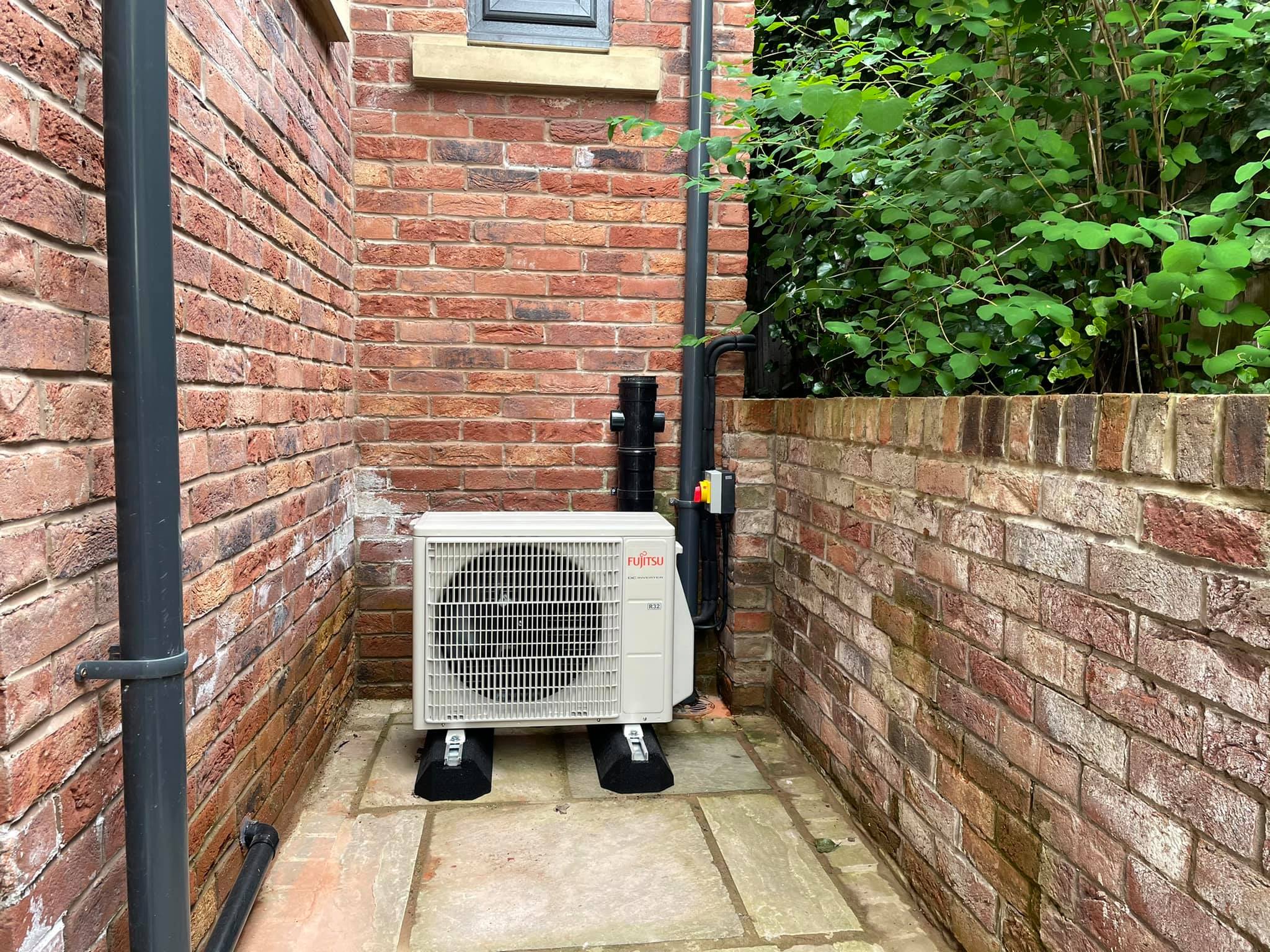 Renewable heating installation completed by Eco Heat ASHP Ltd